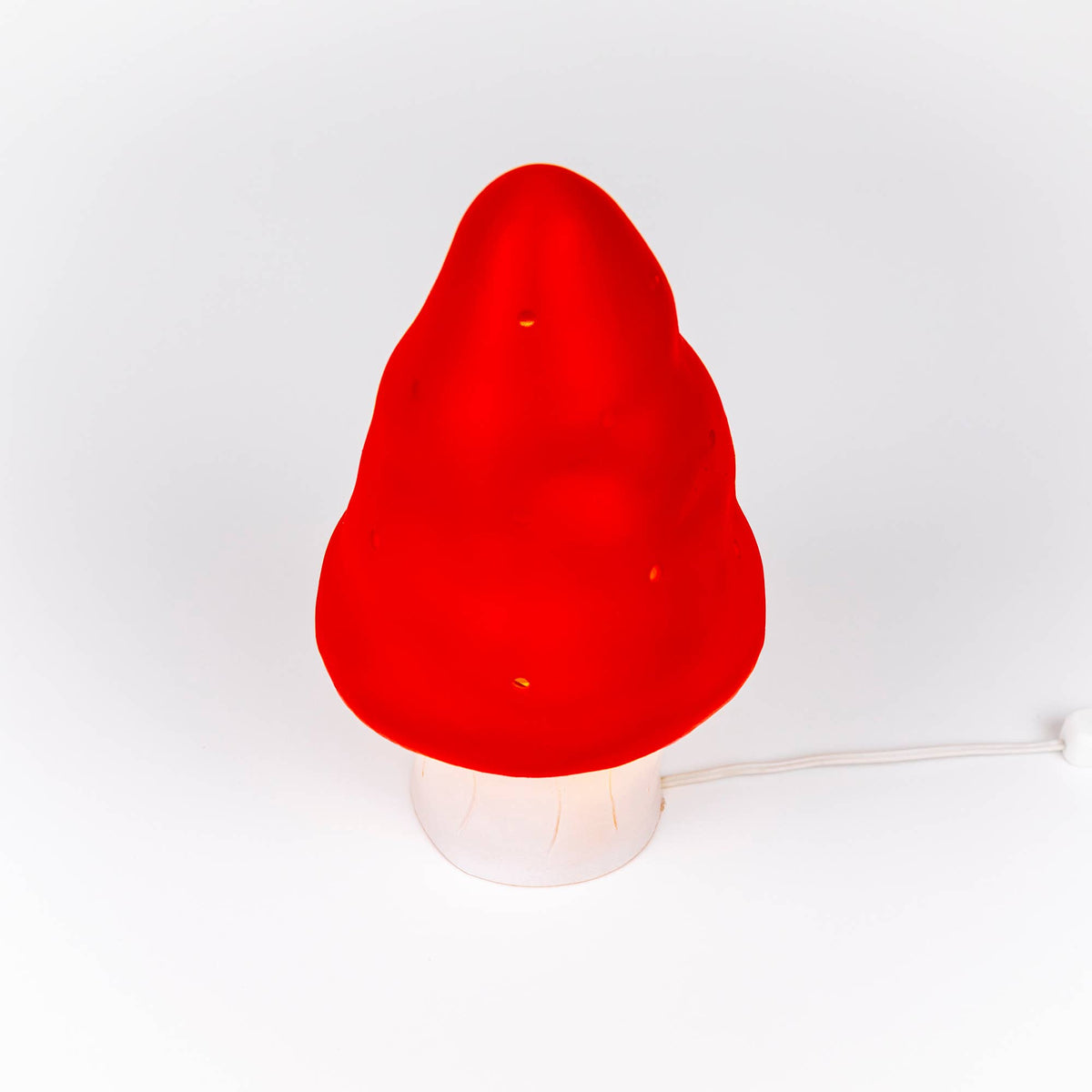 Small Mushroom Red w/ Plug
