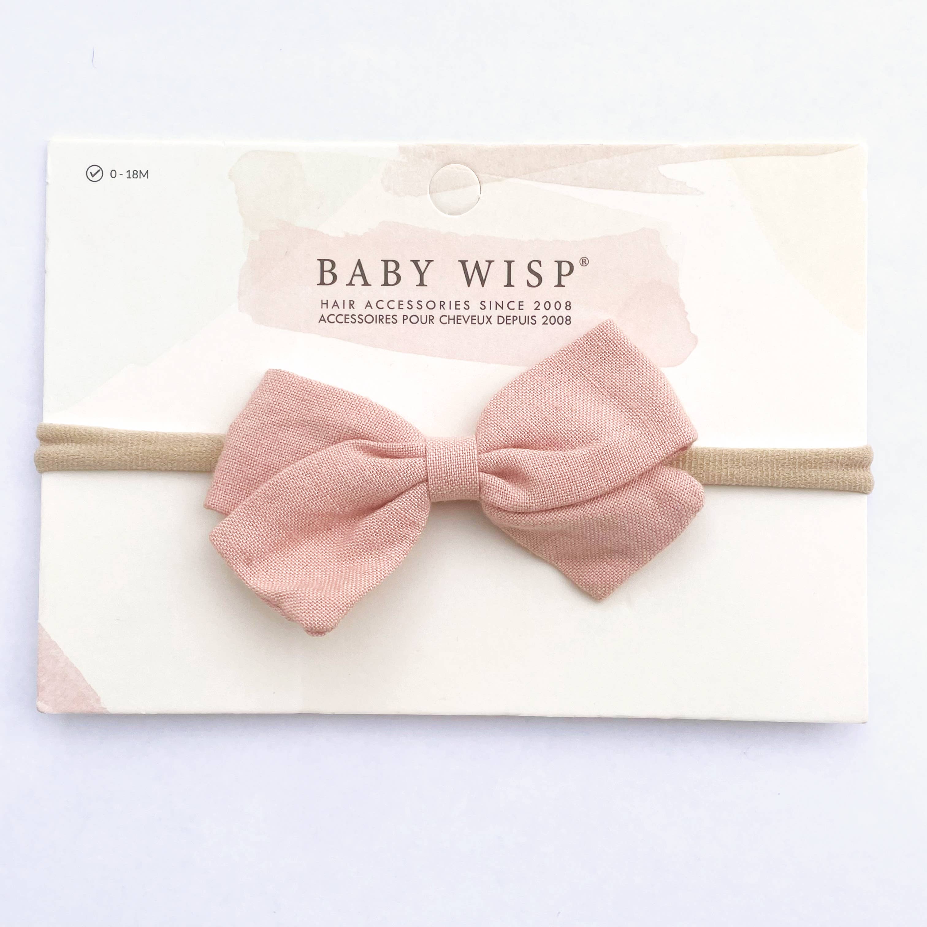 Emma Fabric Baby Bow Infant Newborn Girl Soft Headbands
