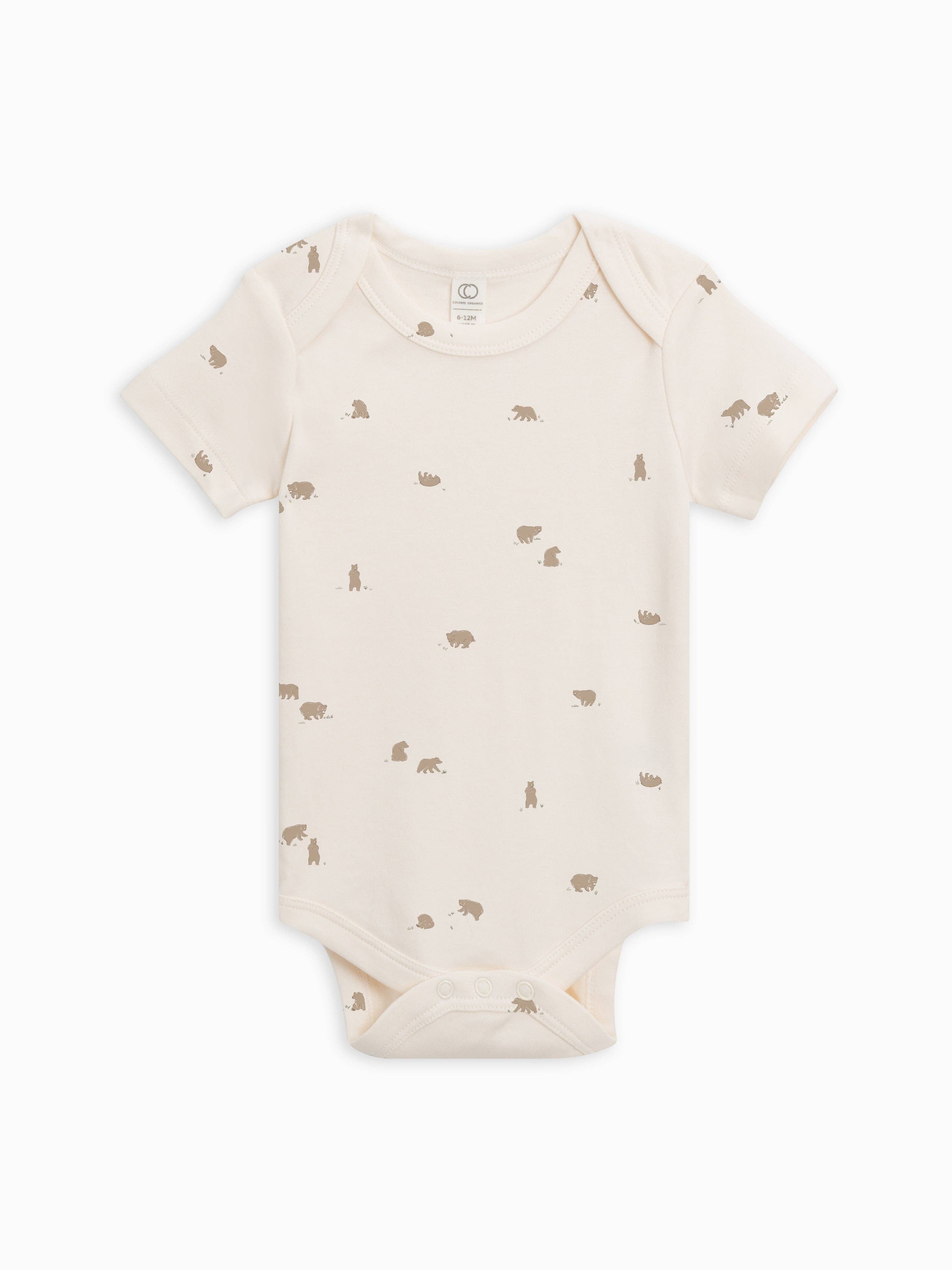 Afton Bodysuit - Bear / Truffle + Thyme