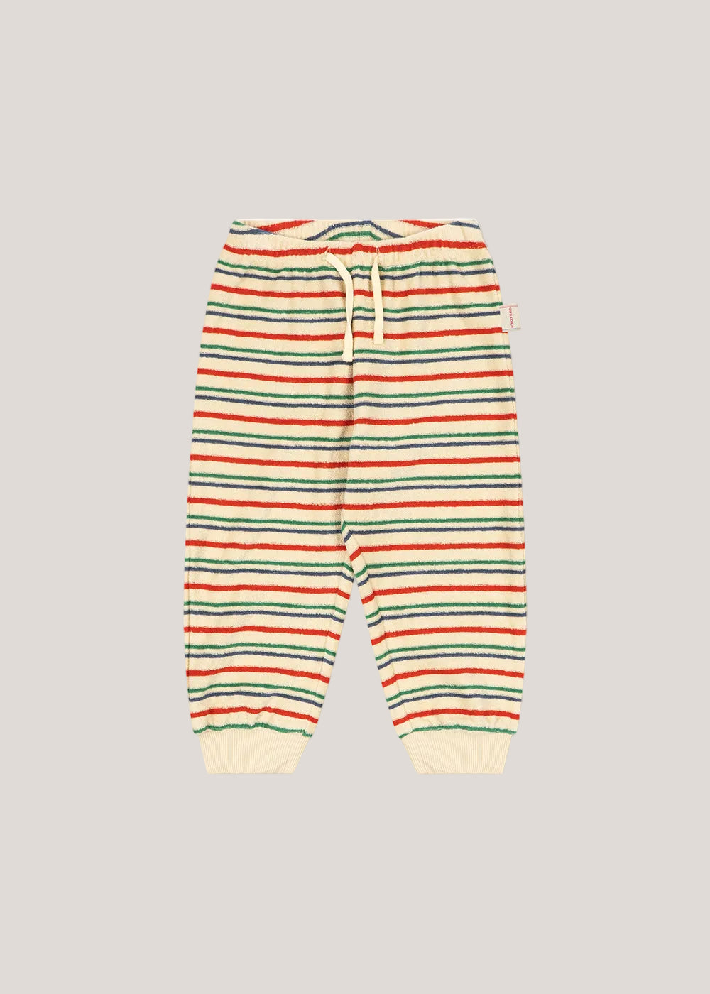 Konges Slojd Itty Sweat Pants in Kick Stripe — organic kids clothing