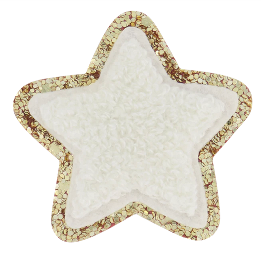 Stoney Clover Ln Glitter Star Patches - Multiple Colors Available