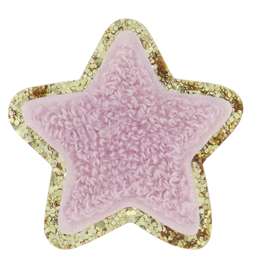 Stoney Clover Ln Glitter Star Patches - Multiple Colors Available