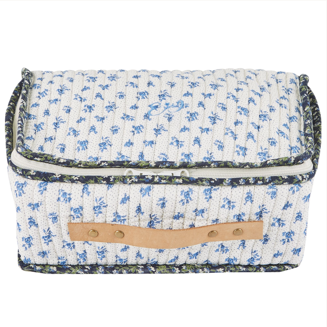 Emile Et Ida Fleurette Bleue Storage Case