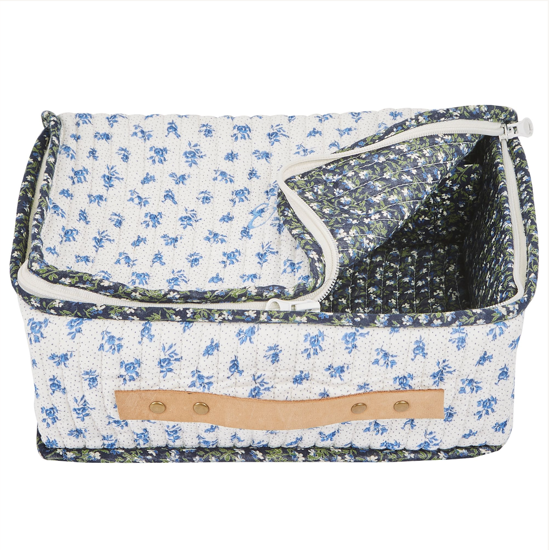 Emile Et Ida Fleurette Bleue Storage Case