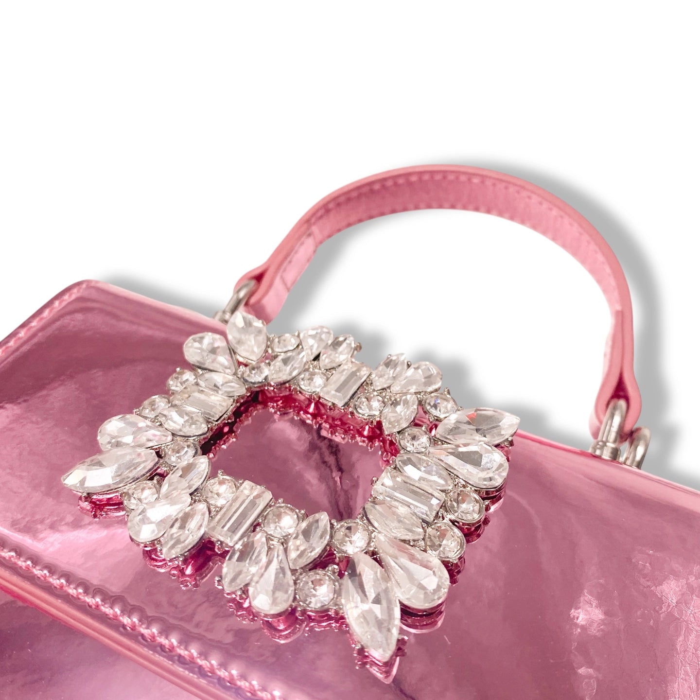 Rhinestone Pink Purse