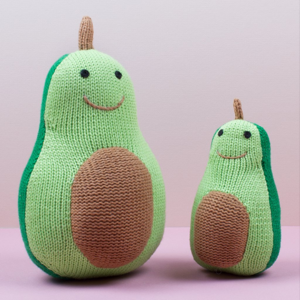 Avocado Stuffed Toy (Handmade)