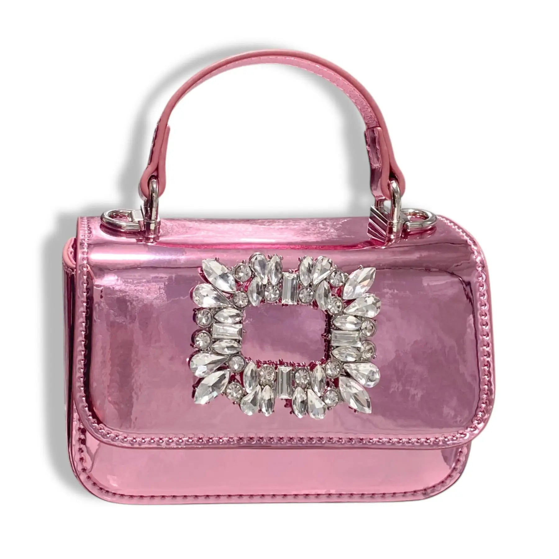 Rhinestone Pink Purse