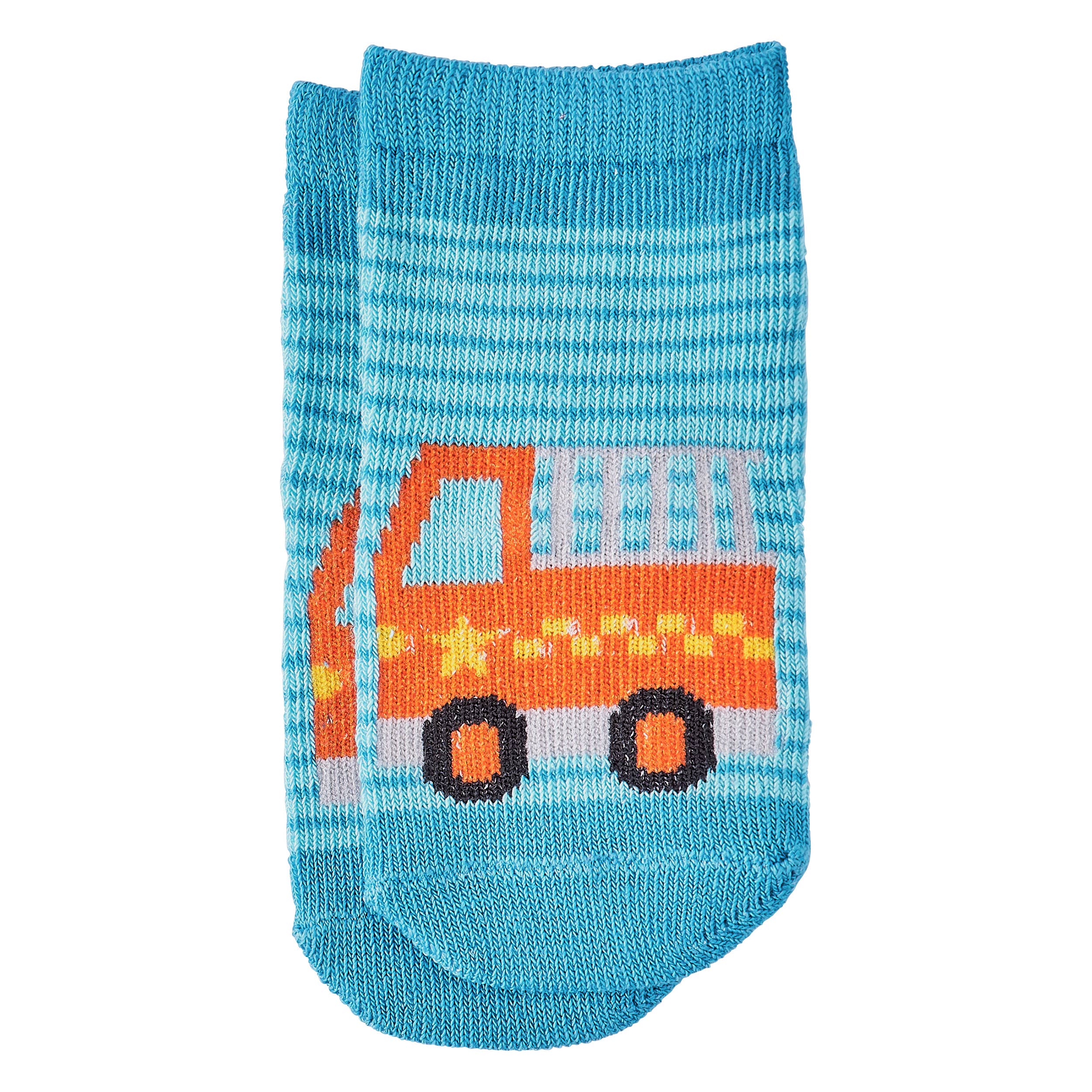 Organic Cotton Toddler Socks Trucks