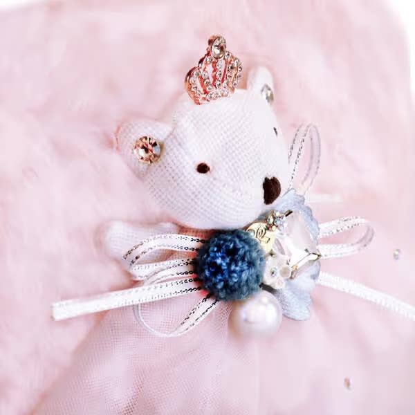 Princess Bear Furry Purse