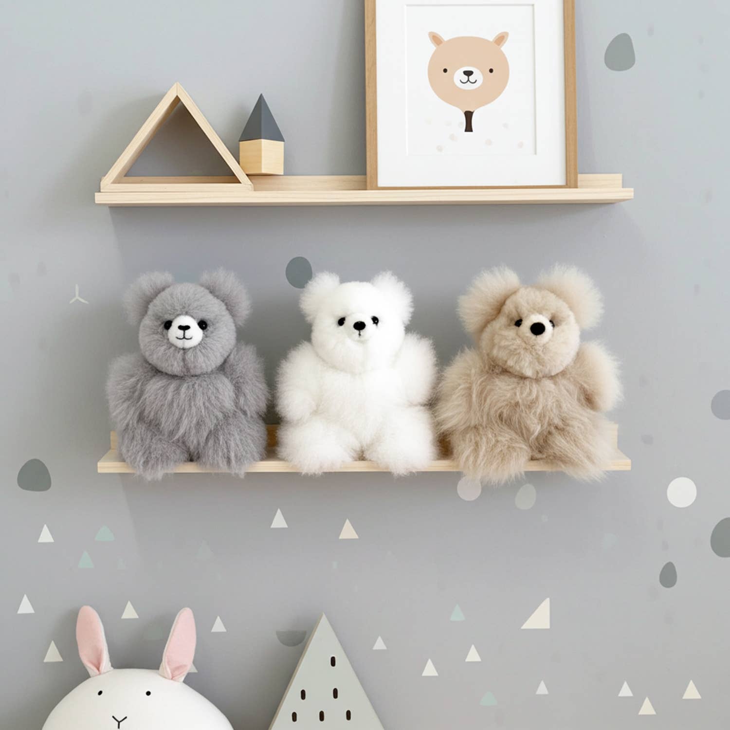 Shupaca 7" Micro Alpaca Stuffed Animal - Bear