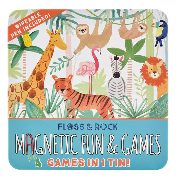 Floss & Rock Jungle Magnetic Fun and Games Compendium