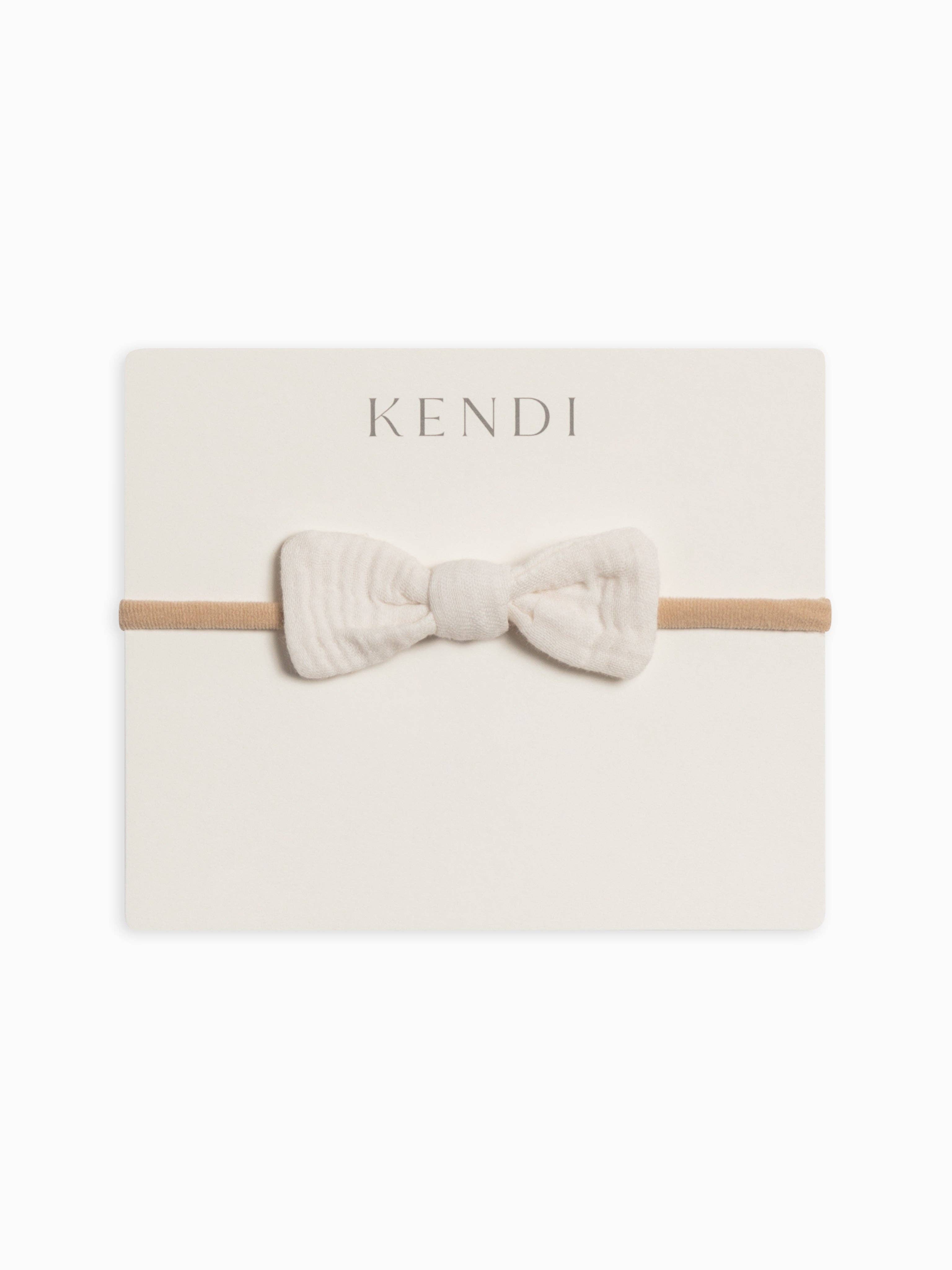 Classic Muslin Dainty Bow
