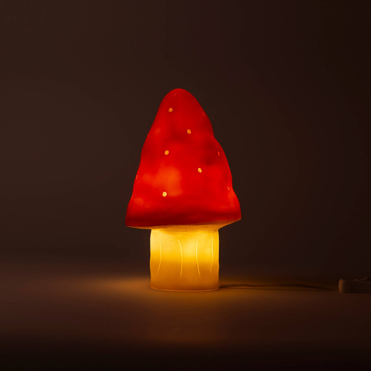 Small Mushroom Red w/ Plug