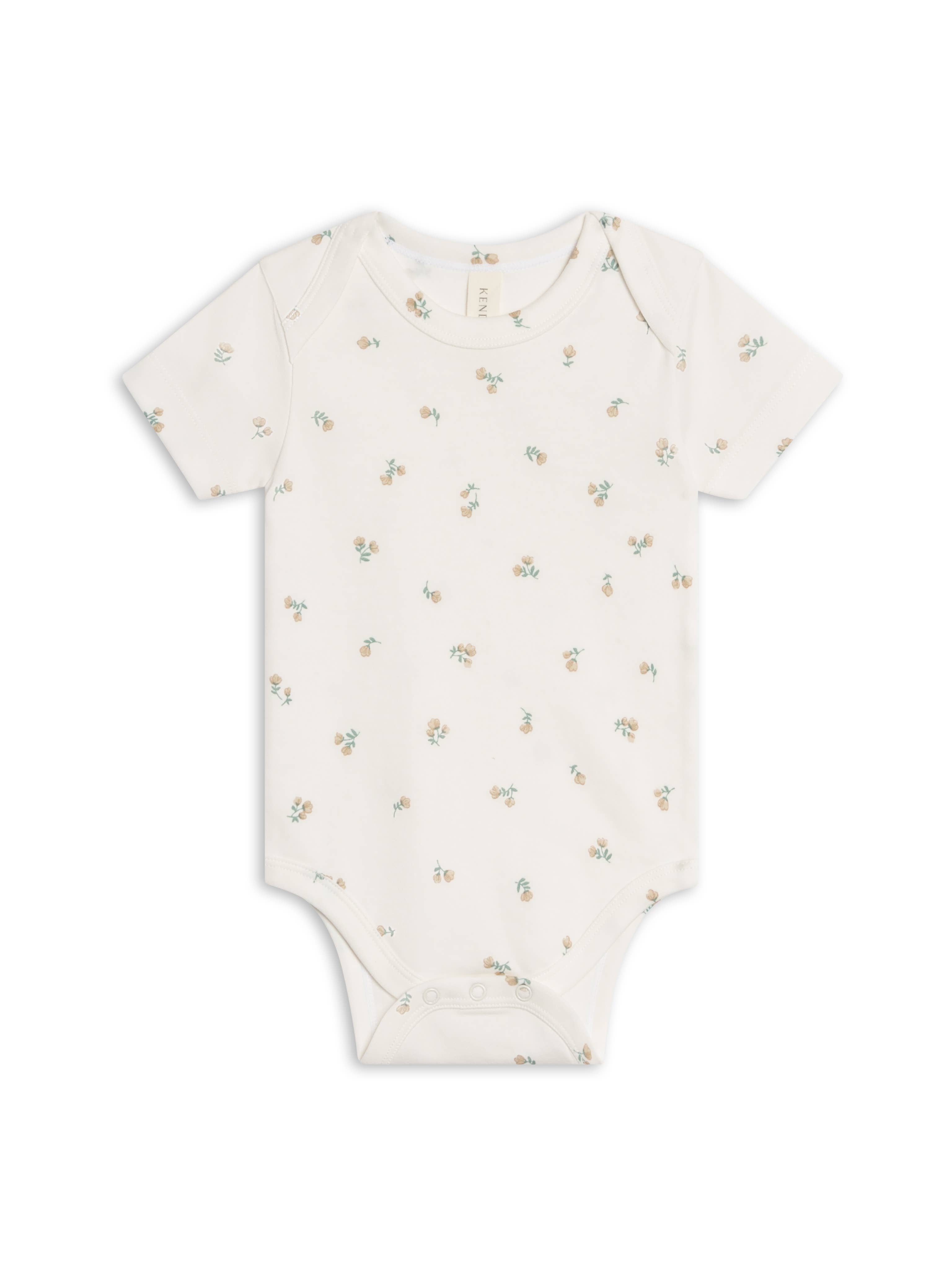 Afton Bodysuit - Palmer Floral / Dune + Laguna