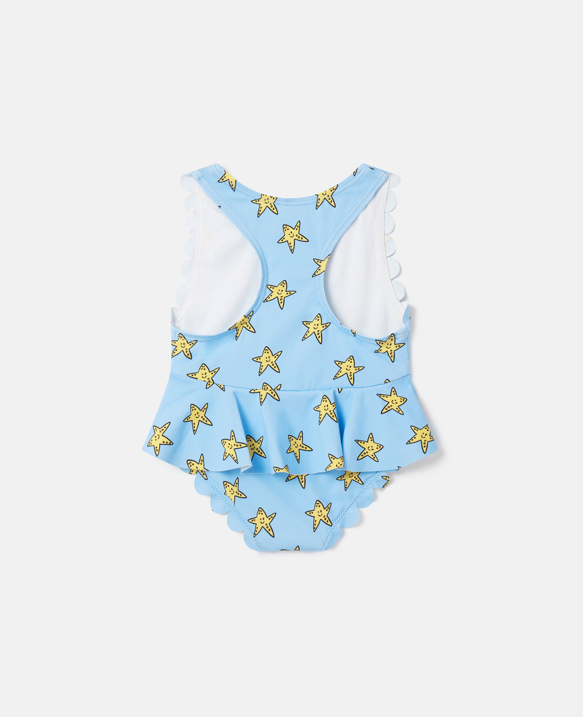Stella Baby Girl Starfish Swimsuit With Frills