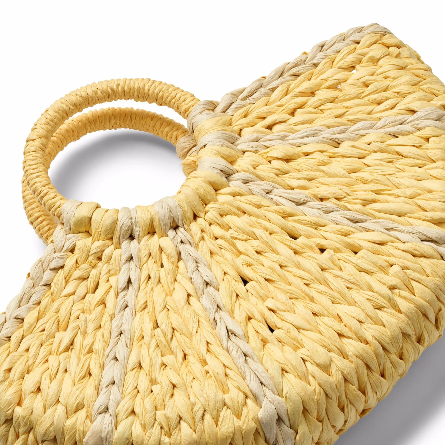 Molo Lemon Straw Bag - Lemon Cake