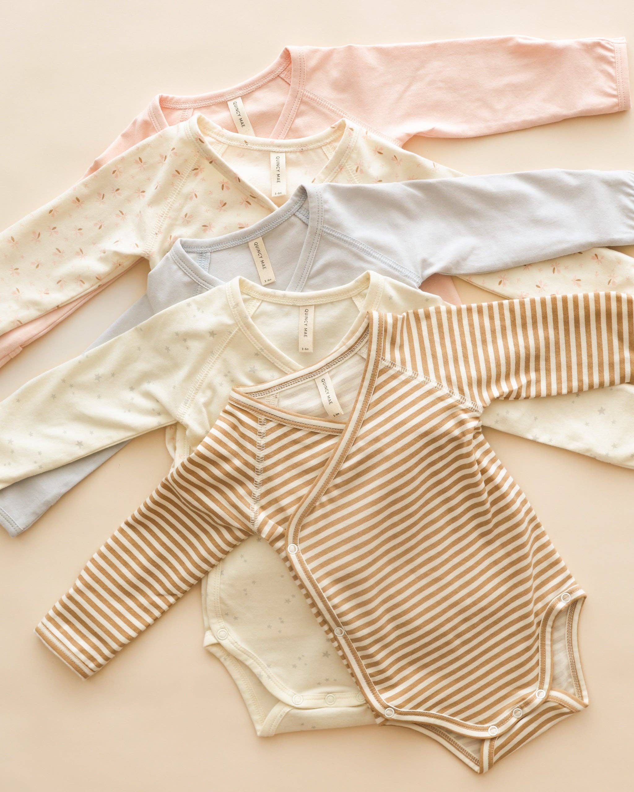 Side Snap Bodysuit - Stars