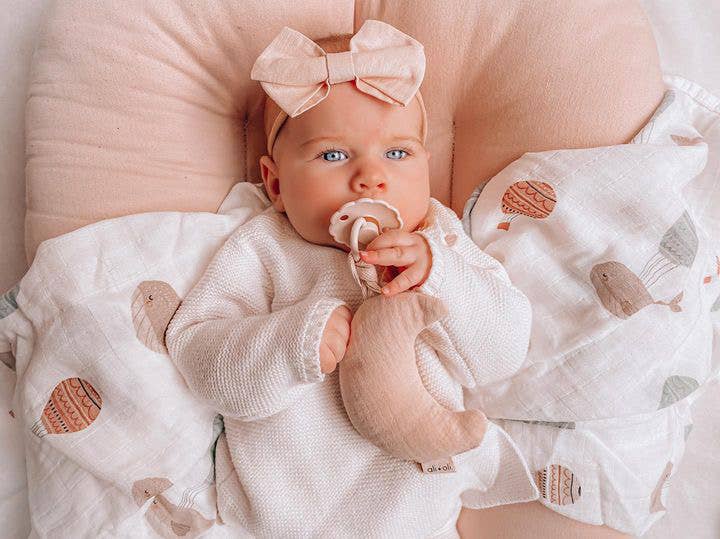 Headband Bow Set - Pink