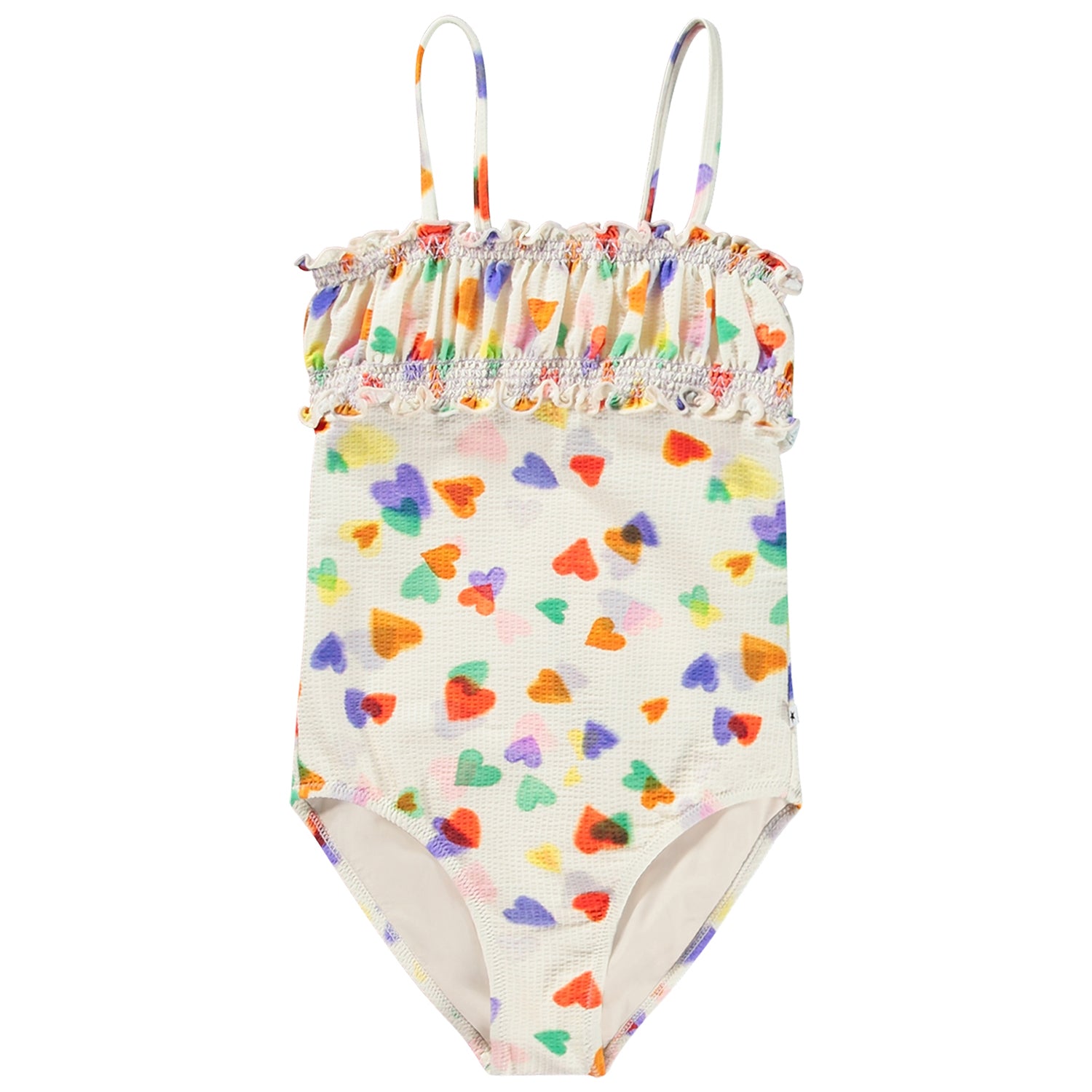 Molo Nella One Piece Swimsuit - Rainbow Hearts