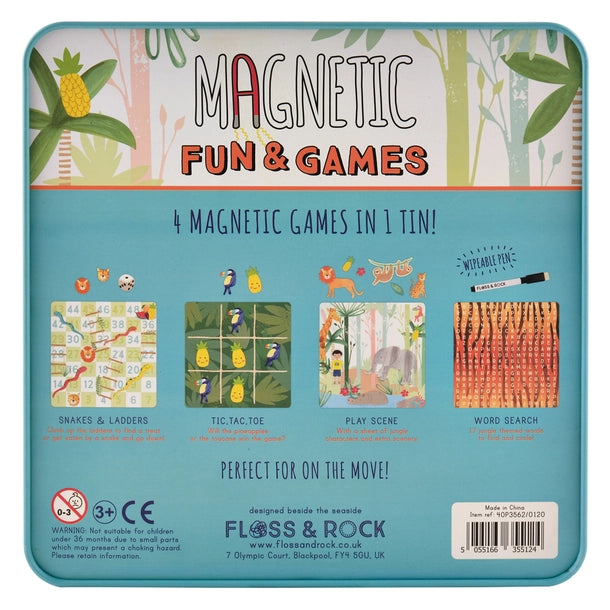 Floss & Rock Jungle Magnetic Fun and Games Compendium