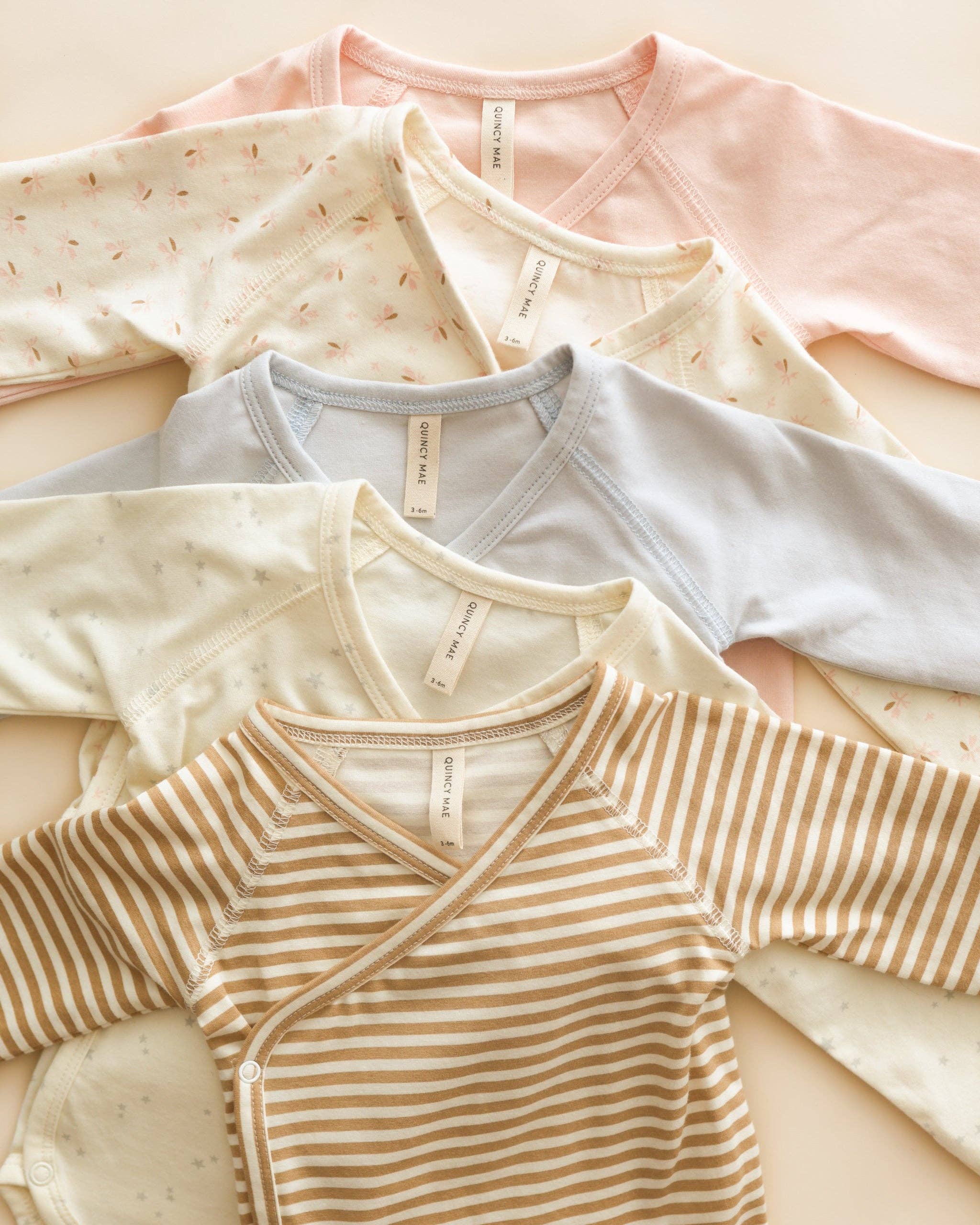 Side Snap Bodysuit - Stars