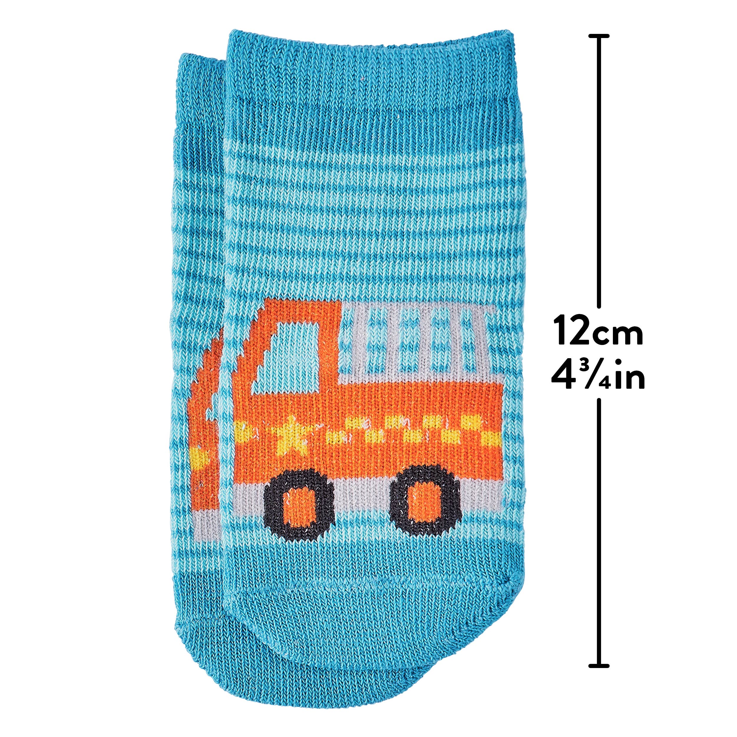 Organic Cotton Toddler Socks Trucks