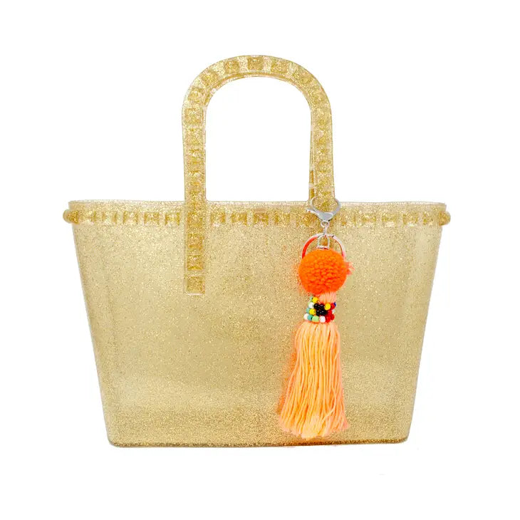 Jelly Tote Bag, Gold