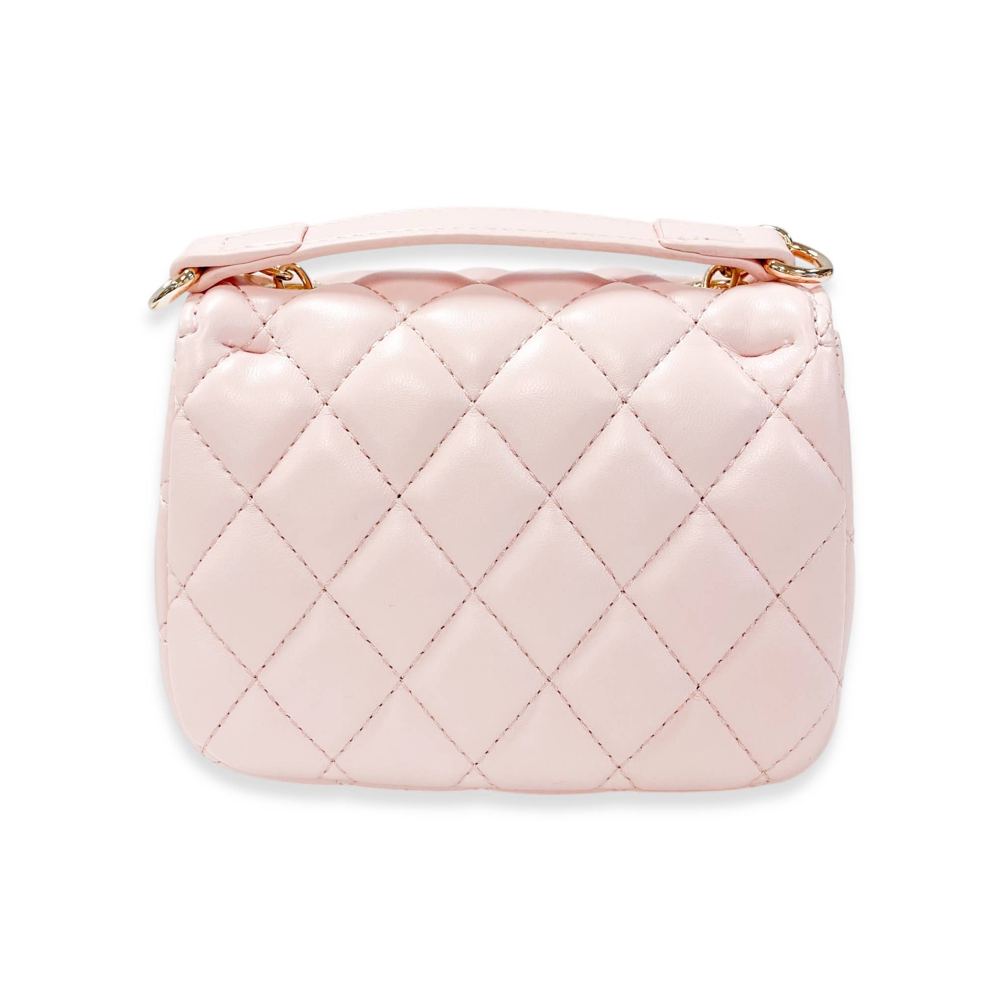 ]Floral Decor Quilted Purse