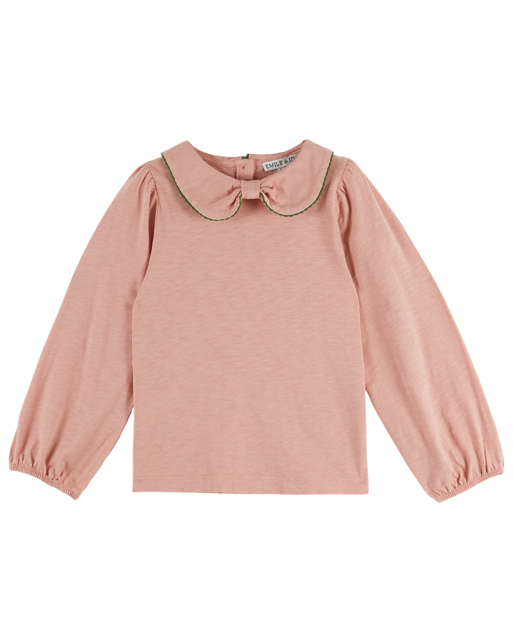 Plain Picot Edged Slub Jersey