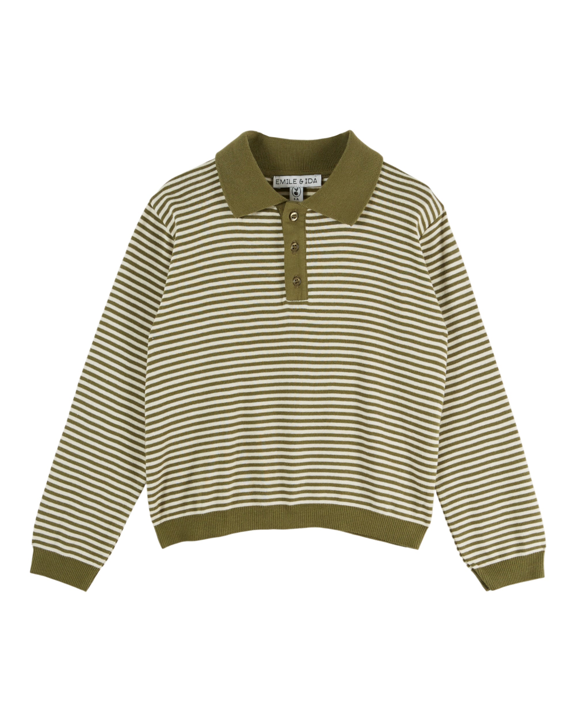 Duffle Striped Polo Sweatshirt