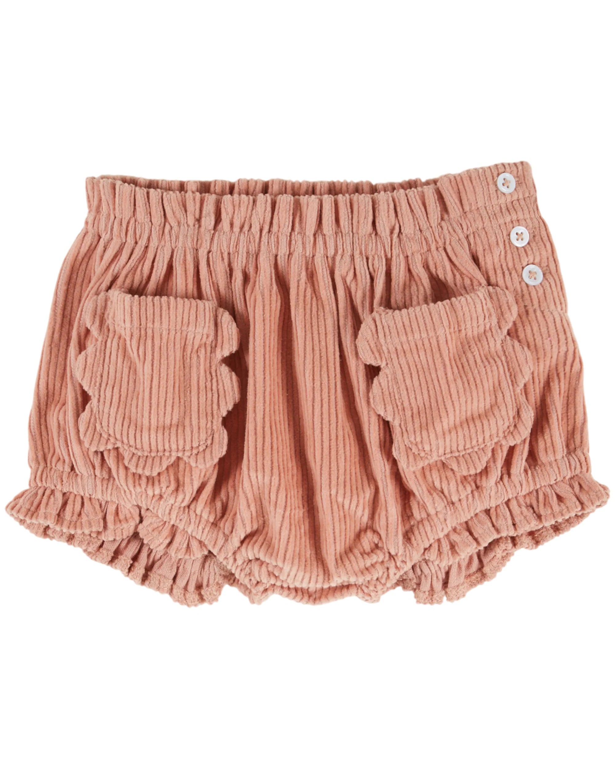 Corduroy Flower Pocket Bloomer