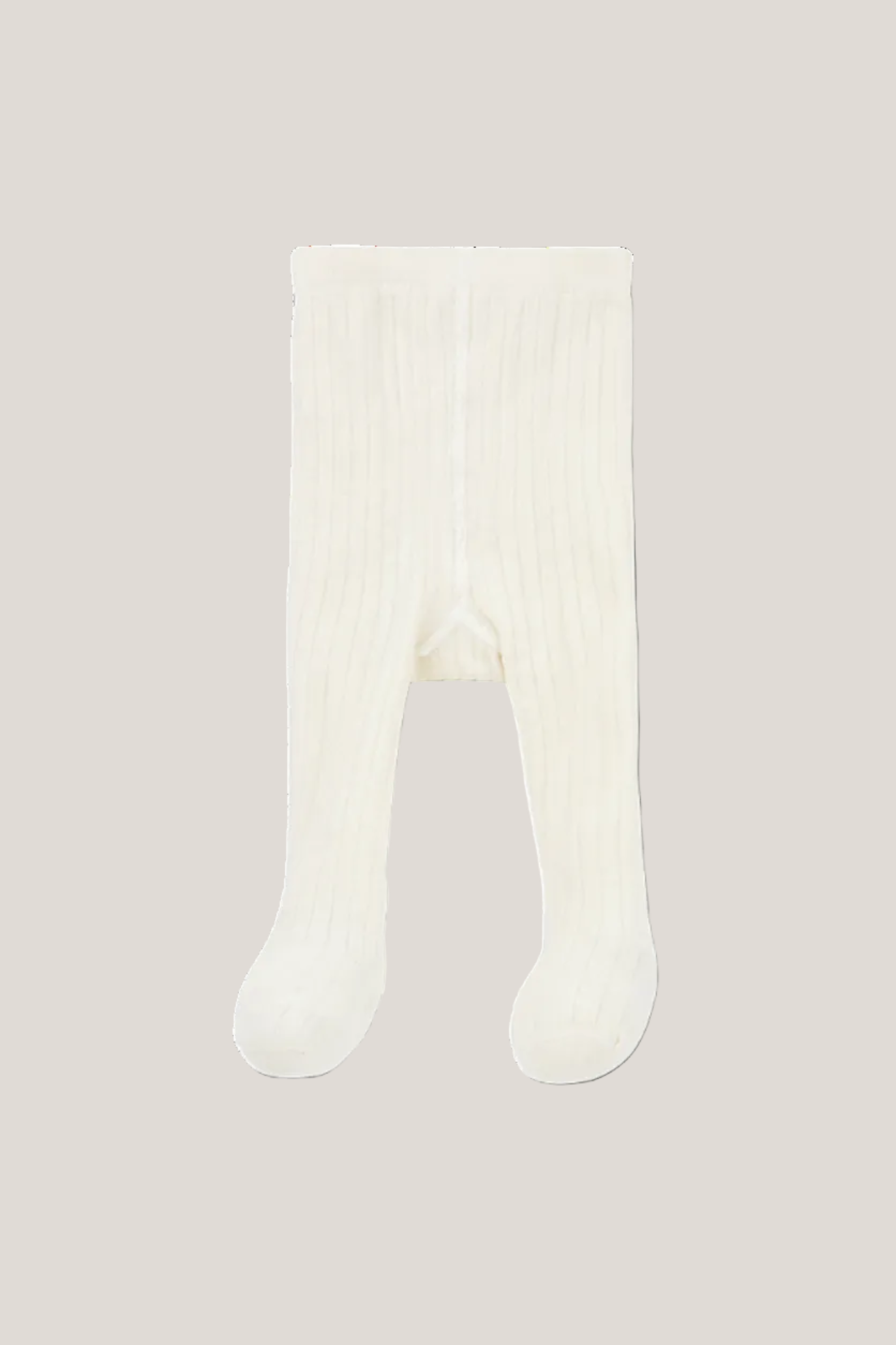 White tights on a white background