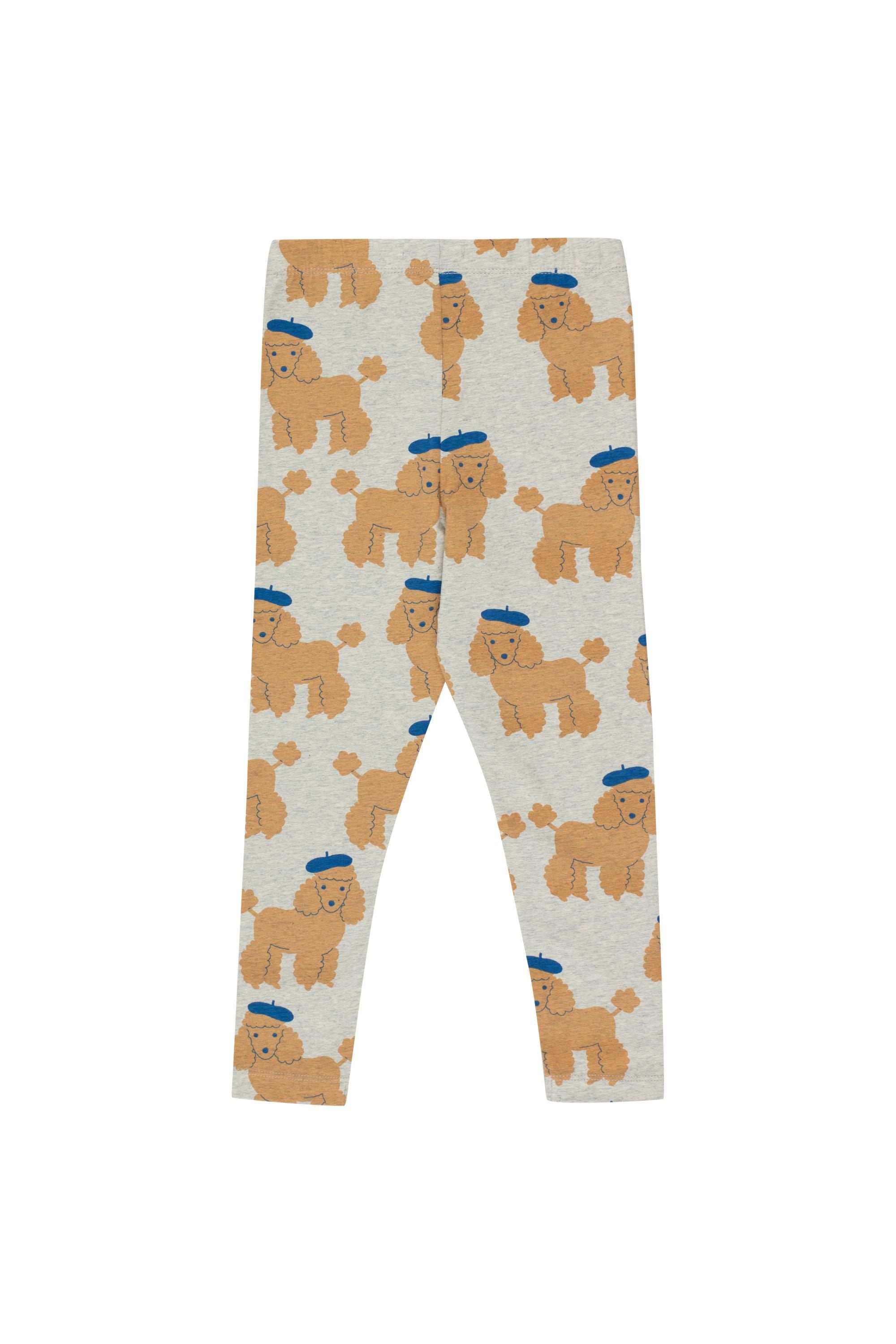 TinyCottons Tiny Poodle Pant, Light Grey Heather