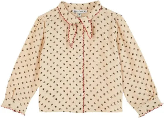 Emile Et Ida Woven Blouse, Chardon