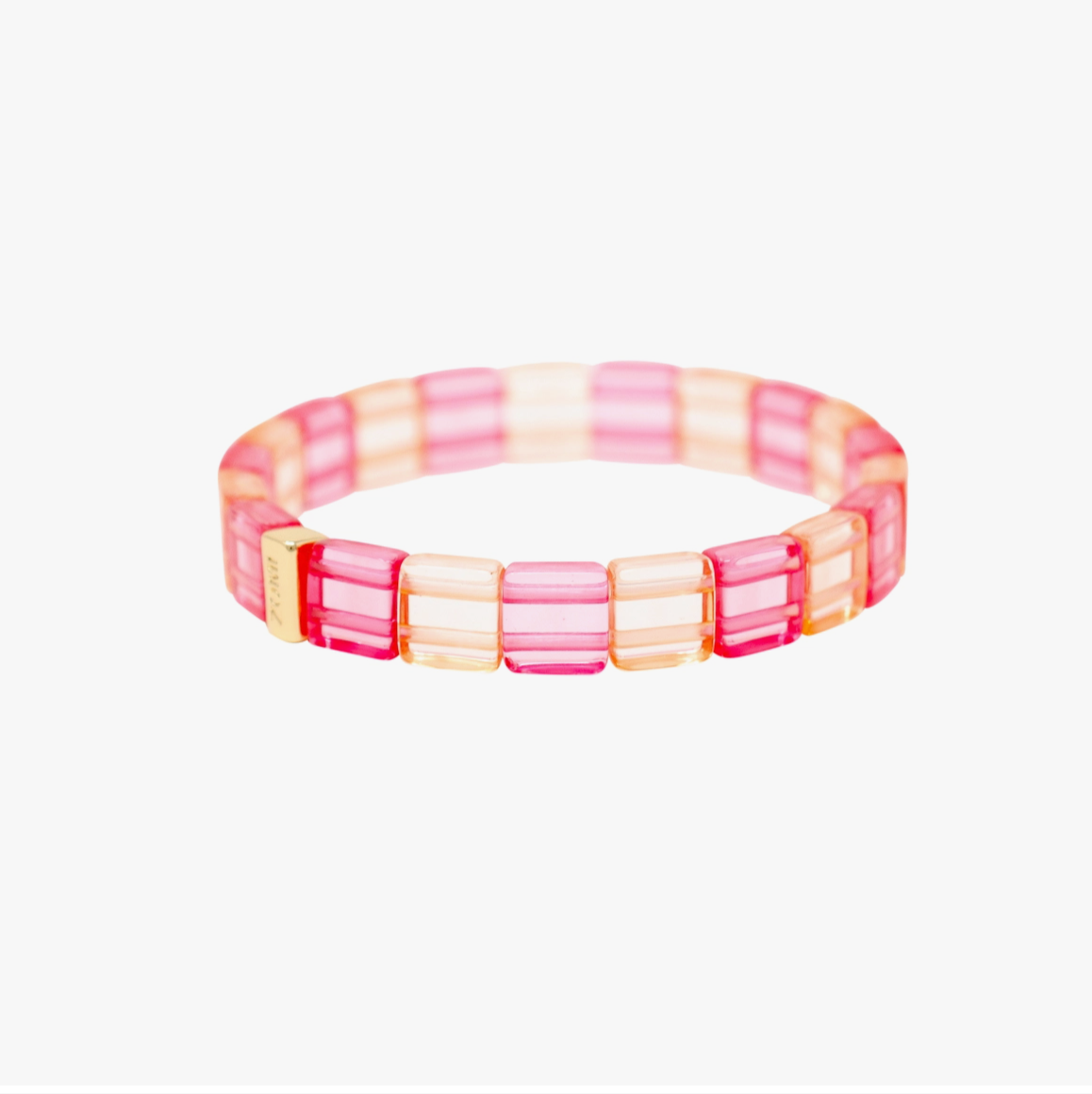 Zomi Gems Clear Tile Bracelet