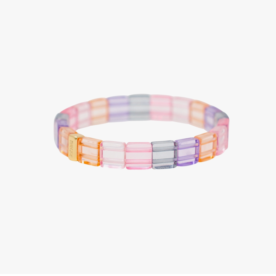 Zomi Gems Clear Tile Bracelet