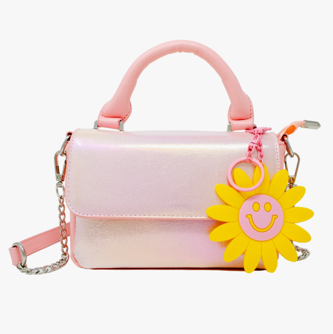 Zomi Gems Shiny Baguette Handbag