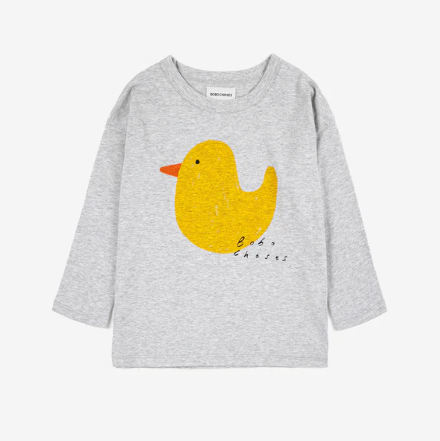 Bobo Choses Rubber Duck Long Sleeve Tee