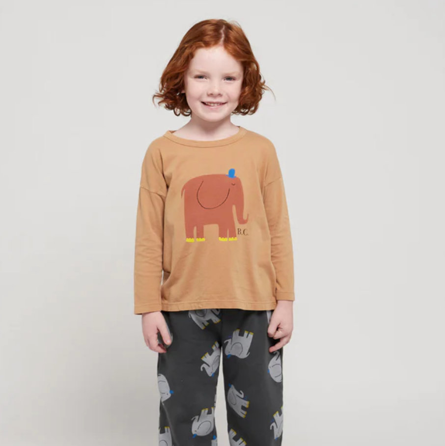 Bobo Choses The Elephant Long Sleeve Tee