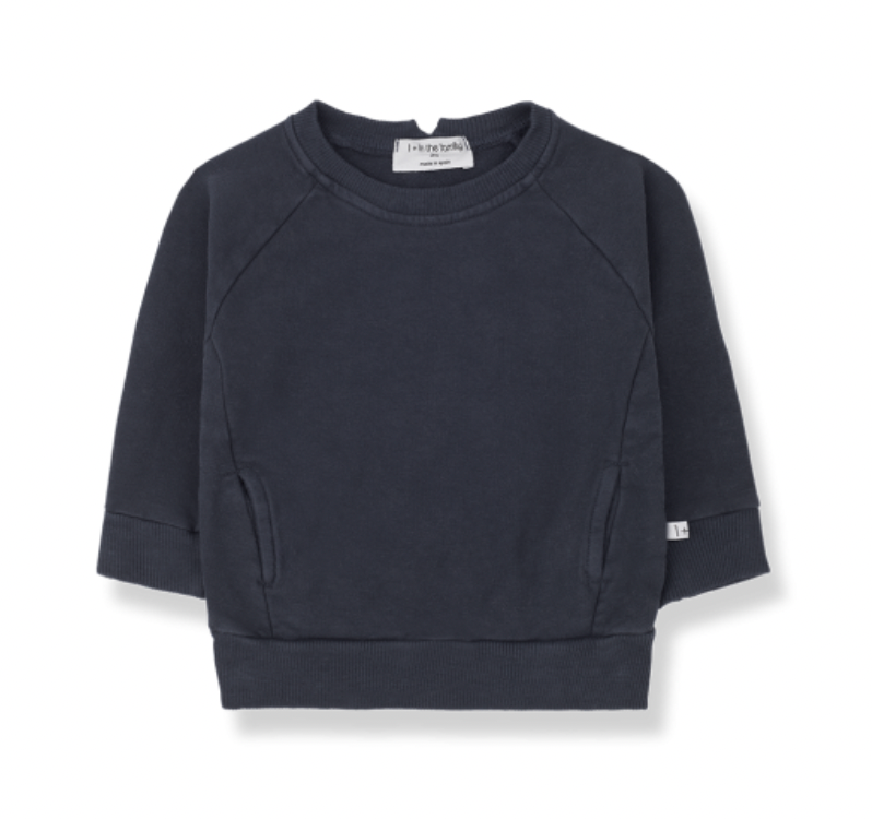 1+ In The Family Fitz Sweater - Navy