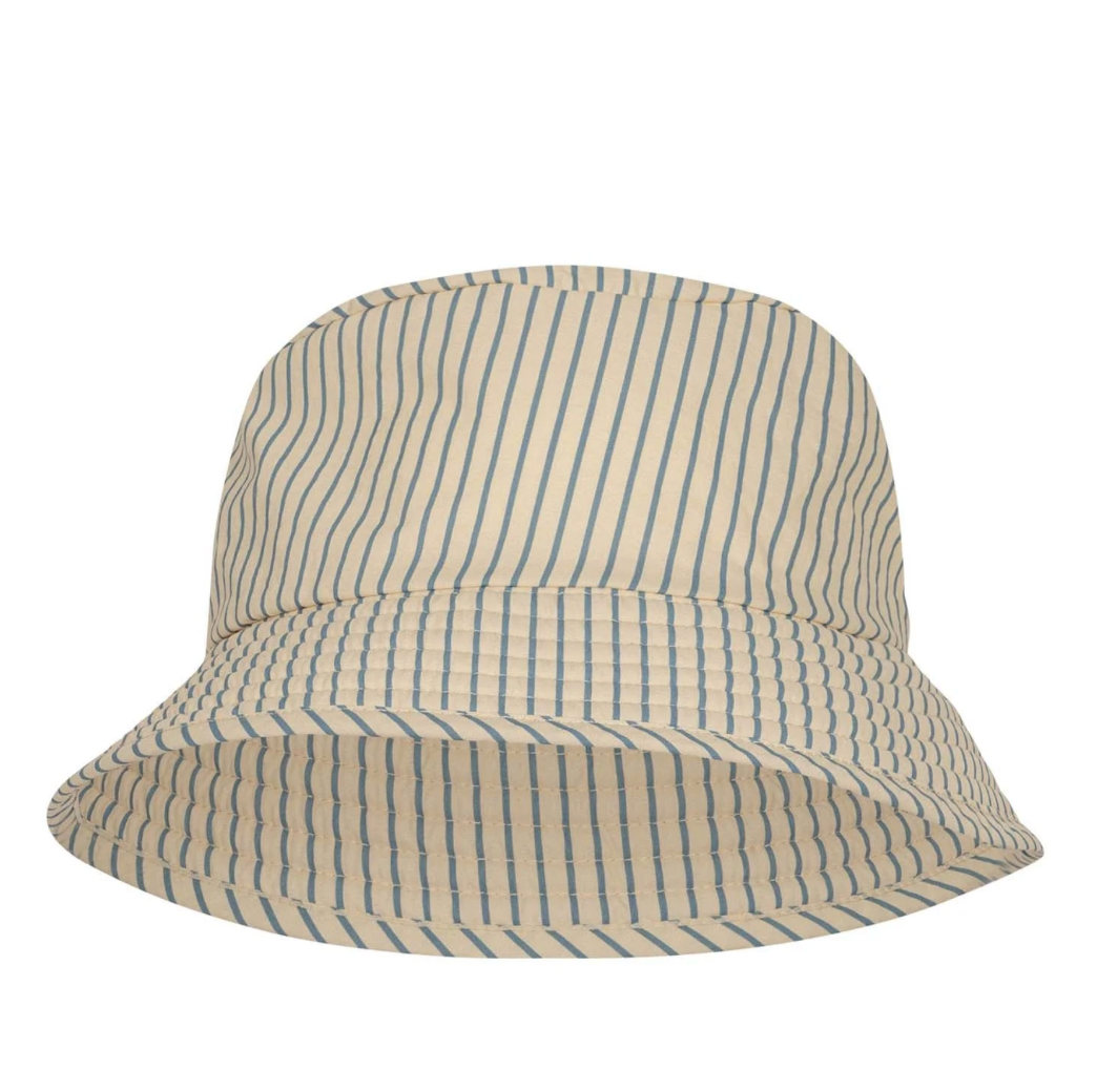 Konges Slojd Ansou Bucket Hat - Stripe Blue