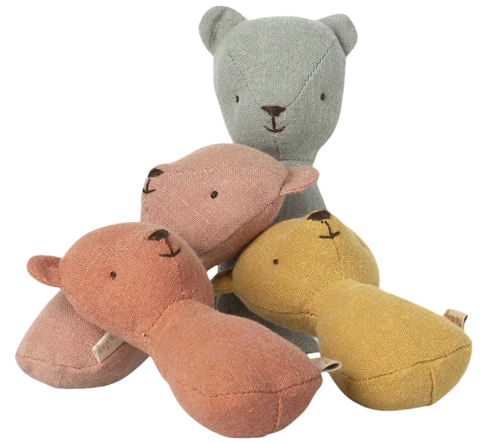 Maileg Teddy Rattle - Multiple Colors