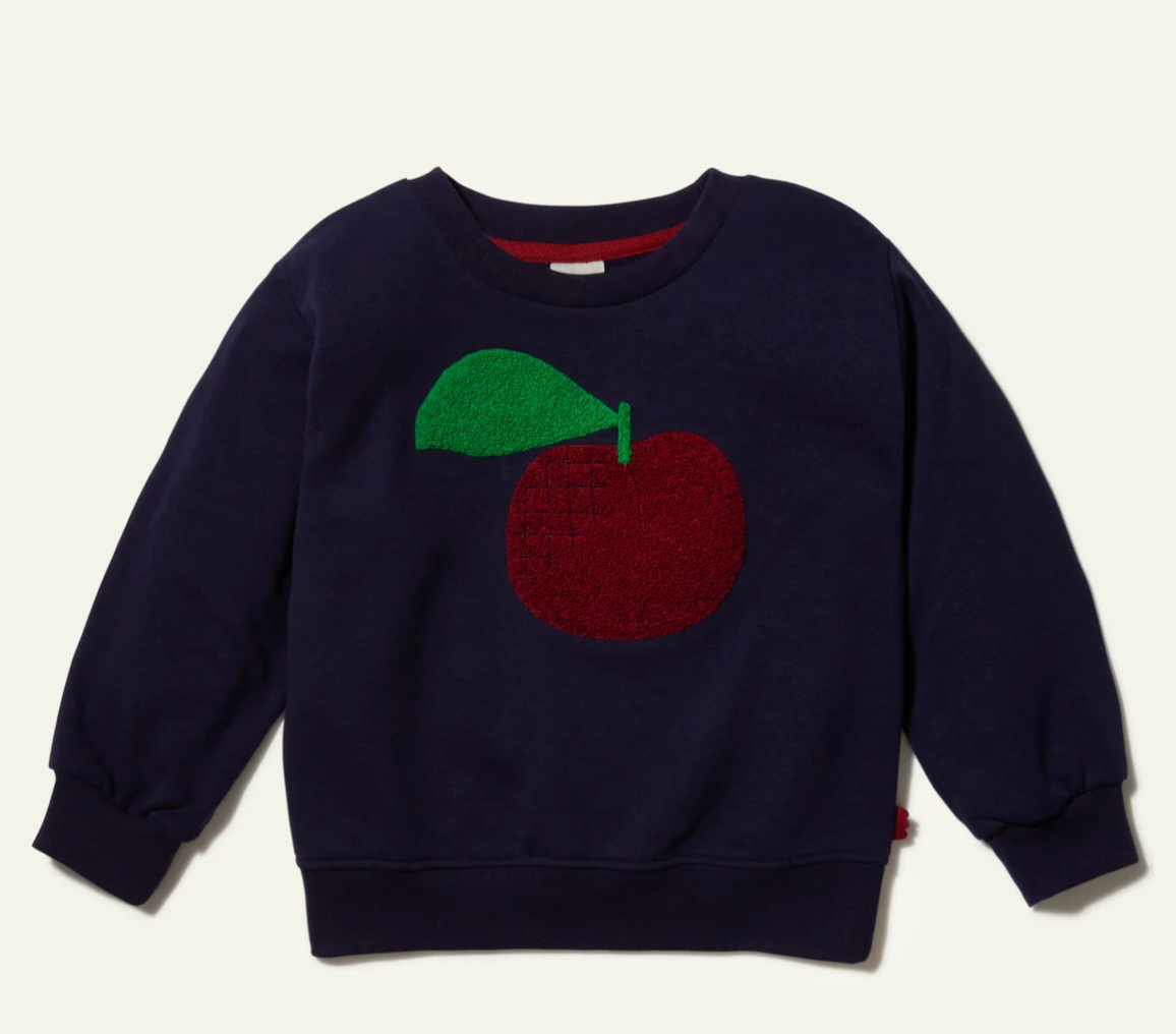 Mon Coeur Red Apple Kid Sweatshirt