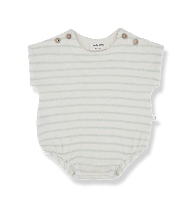 1+ Romulo Romper - Pale Aqua