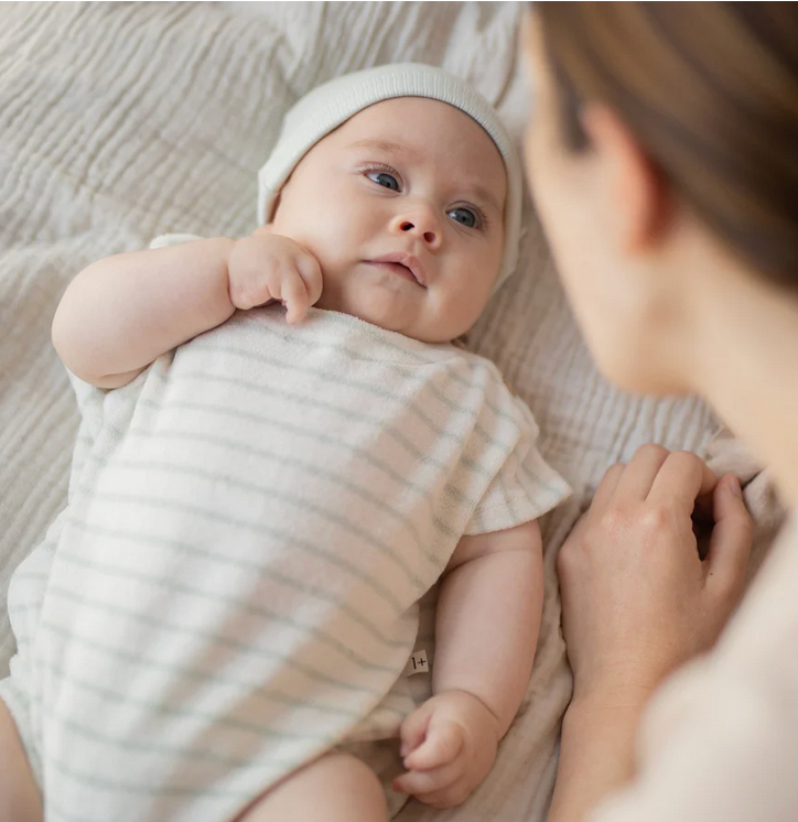 1+ Romulo Romper - Pale Aqua