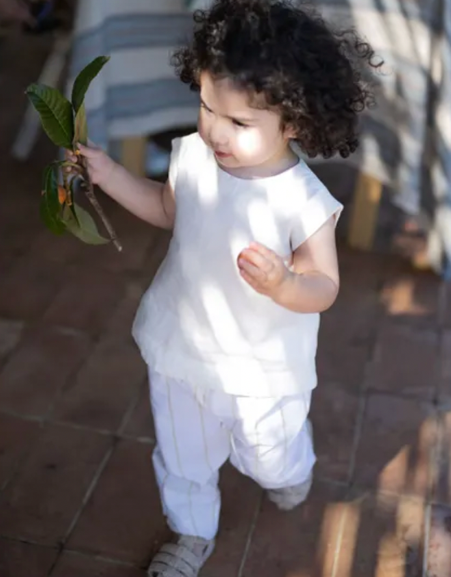 1+ Petra Linen Top