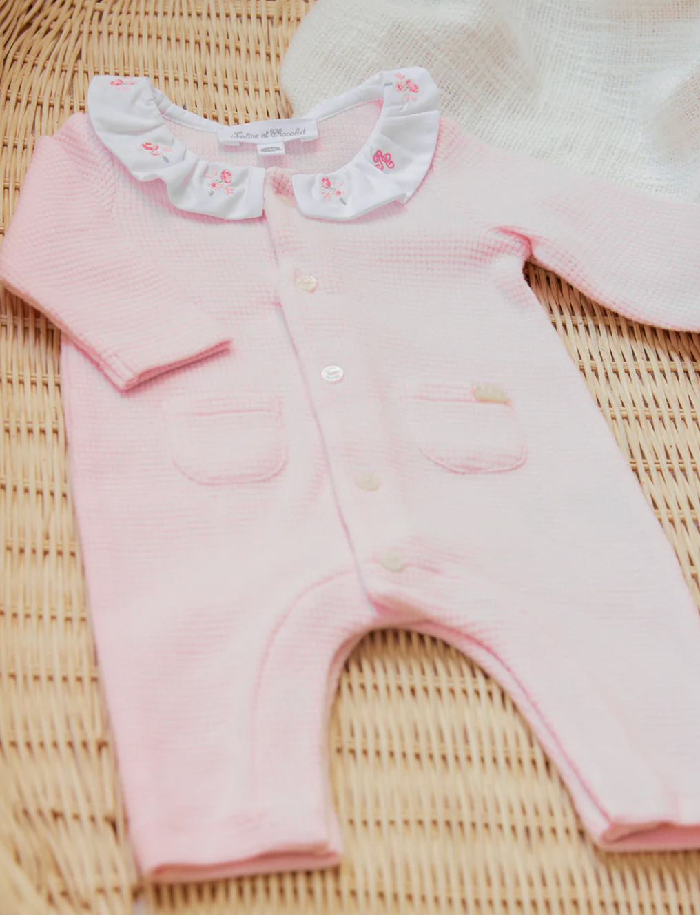 Tartine Combilongue Rose Pale Romper