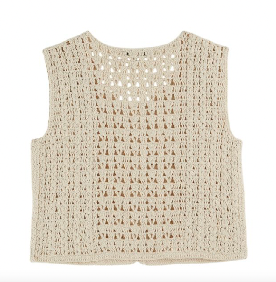 Emile Et Ida Crochet Cardigan
