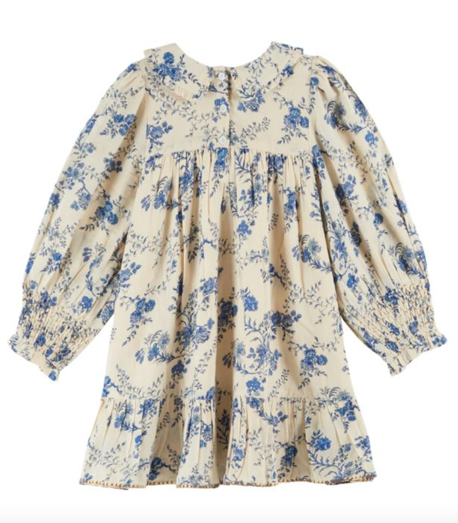 Emile Et Ida Robe Orchid Bleu