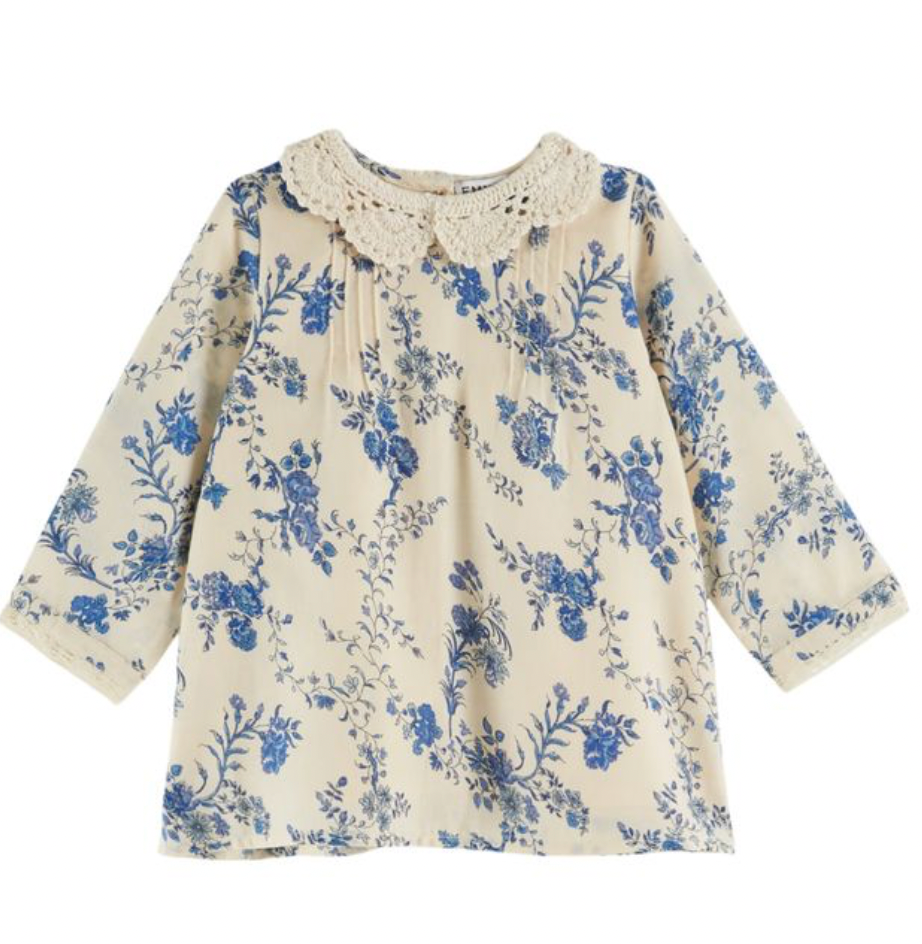 Emile Robe Crochet - Orchid Bleu
